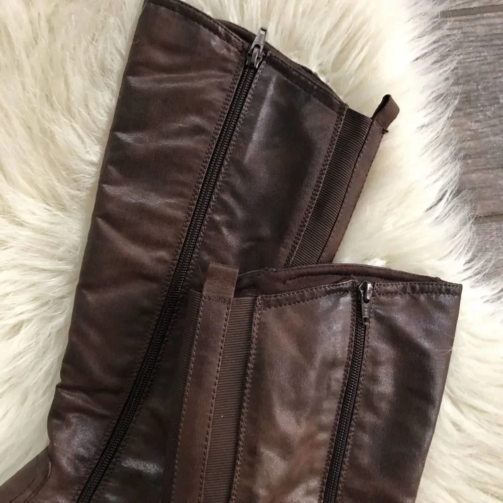 BareTraps Brown Oria Riding Boot